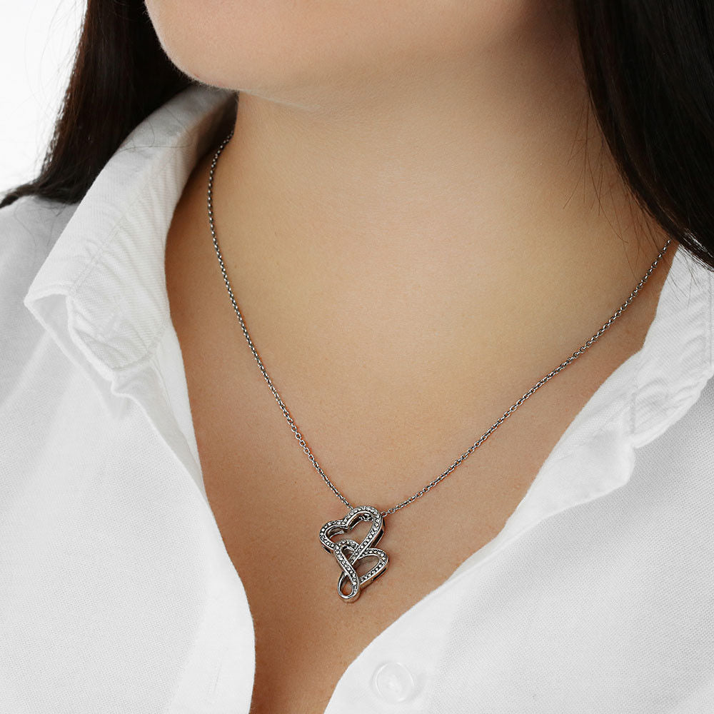 Sample for Joe - Heart-to-heart Necklace 9/30