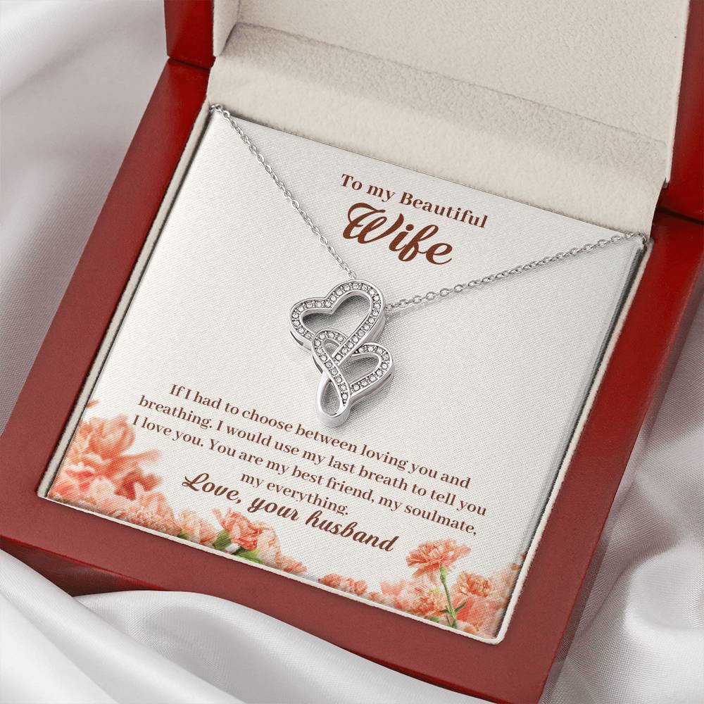 Sample for Joe - Heart-to-heart Necklace 9/30