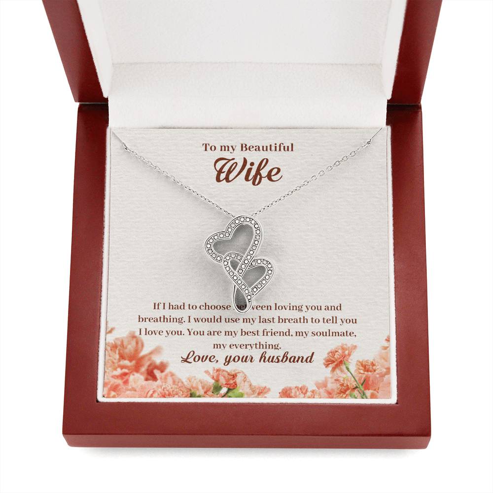 Sample for Joe - Heart-to-heart Necklace 9/30
