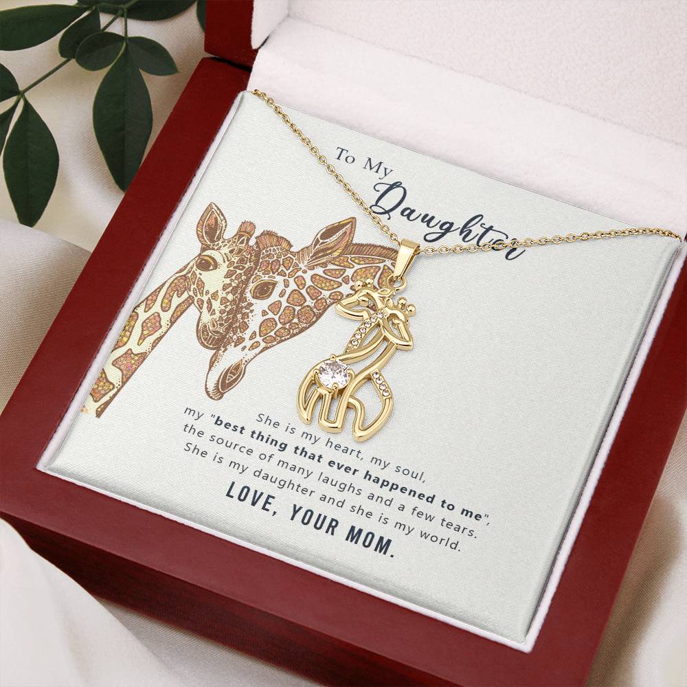 Sample for Joe - Giraffe Necklace 9/30