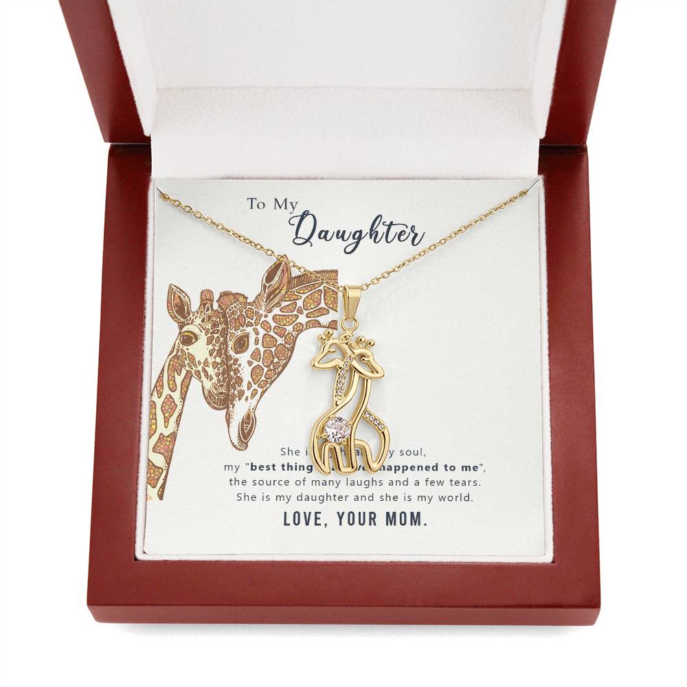 Sample for Joe - Giraffe Necklace 9/30