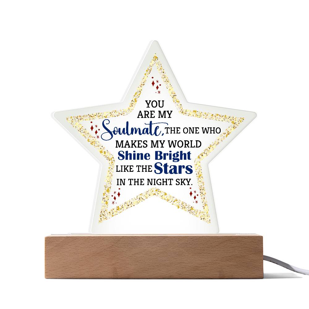 Sample for Joe - Star Printed Acrylic 9/27