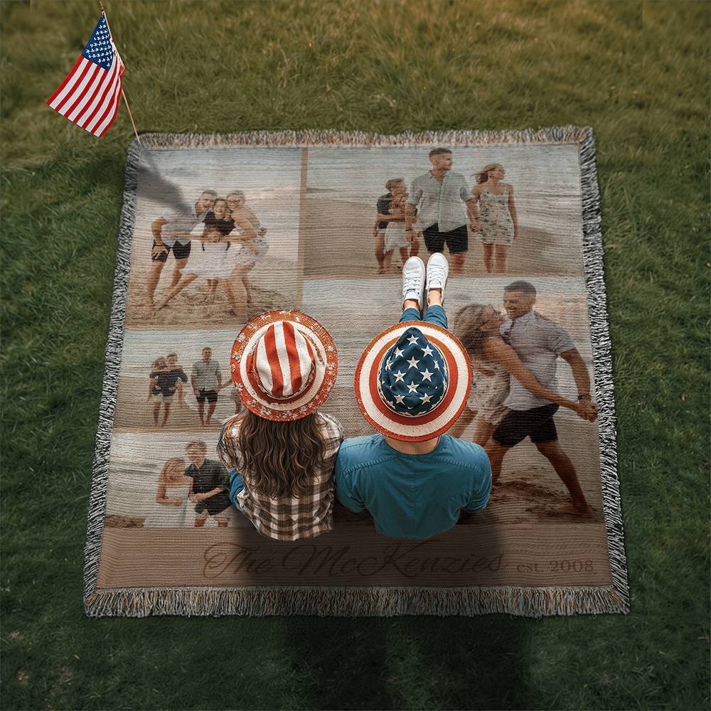 Sample for Ronnie - Woven Blanket (Portrait)