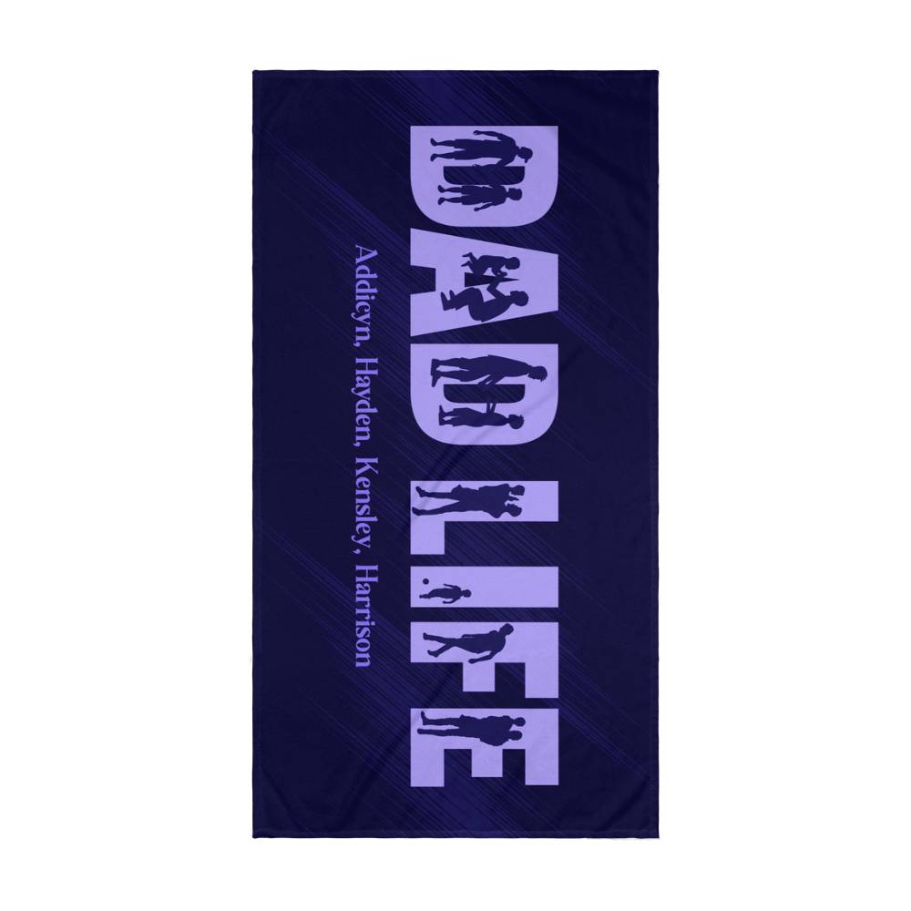 Joe Robert - Father's Day - Beach towel