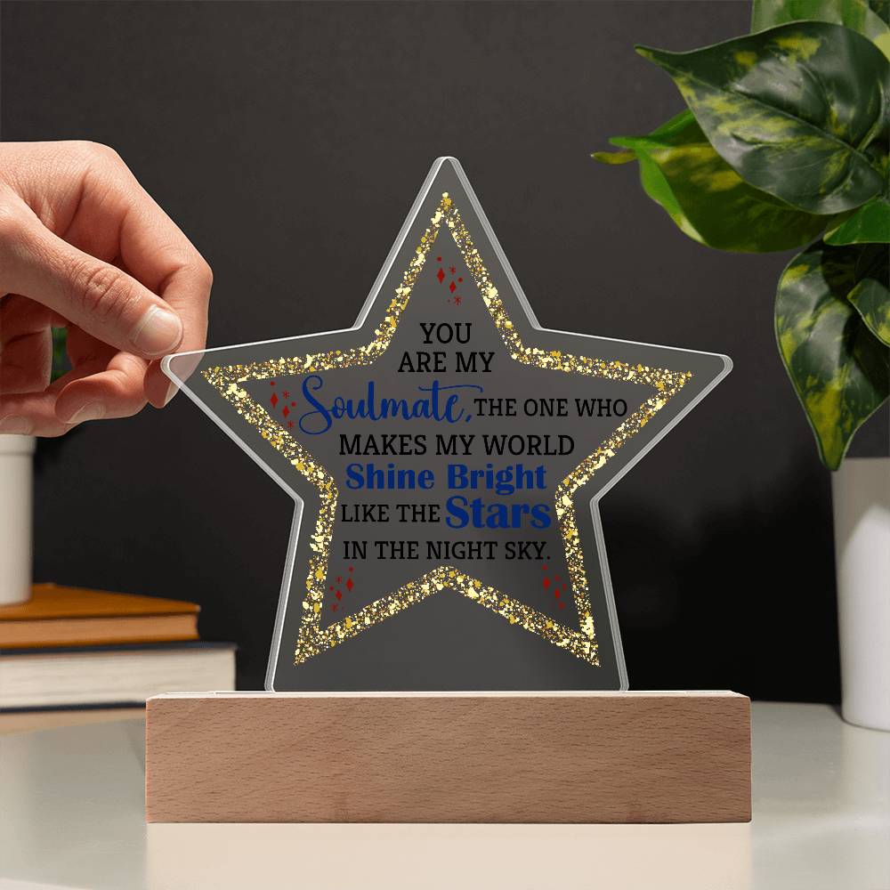 Sample for Joe - Star Printed Acrylic 9/27