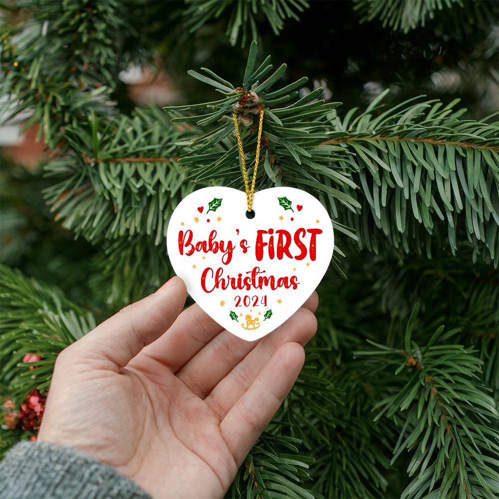 Sample for Joe - Heart Ornament 9/24