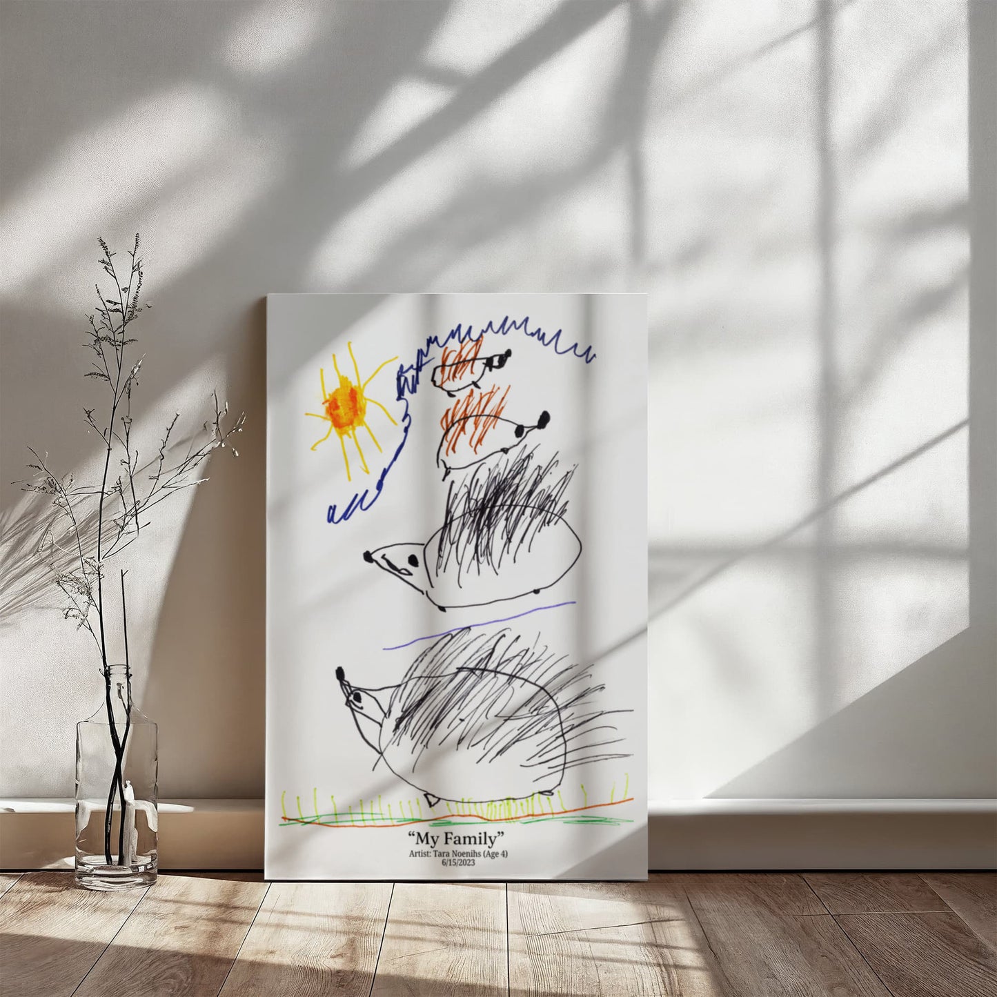 Joe Robert- Father's Day - Canvas