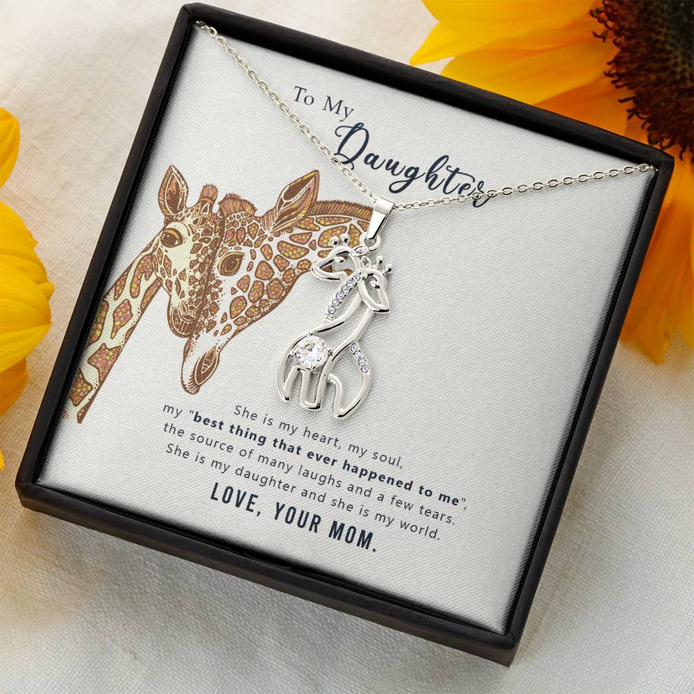 Sample for Joe - Giraffe Necklace 9/30