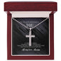 Nicolas to Emma cross + ball chain