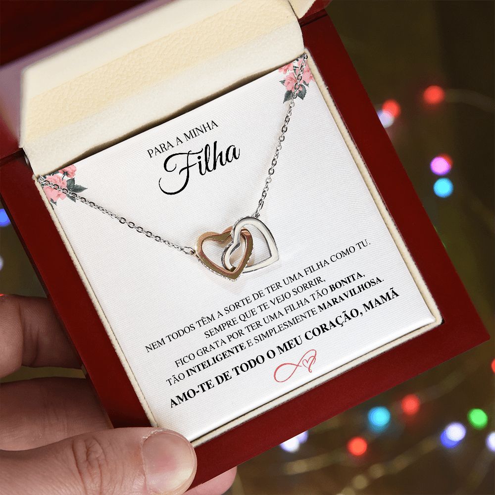 Nicolas to Marisa Interlocking Hearts Necklace