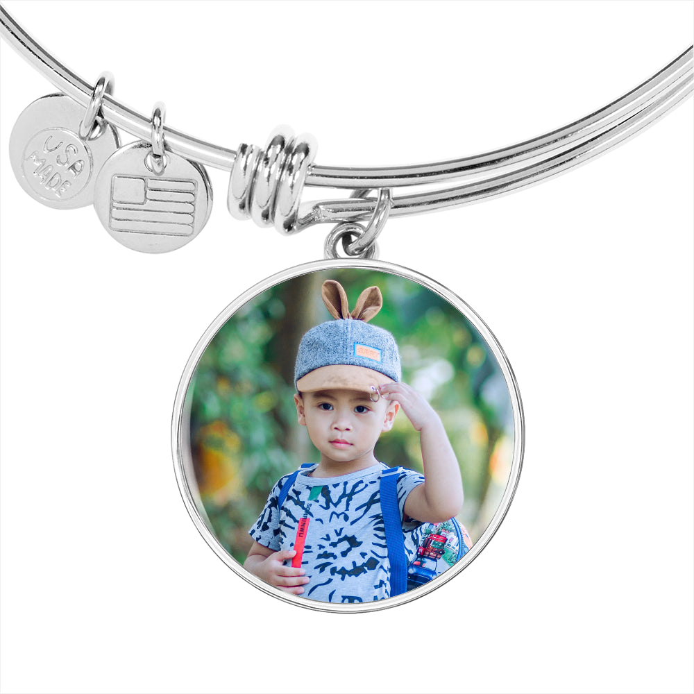 Sample Circle Bangle - Little Boy Photo