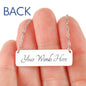 0.5.0 ProdTest 748 | Horizontal Bar Necklace