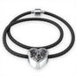 Sample Heart Charm - Elephant Transparent
