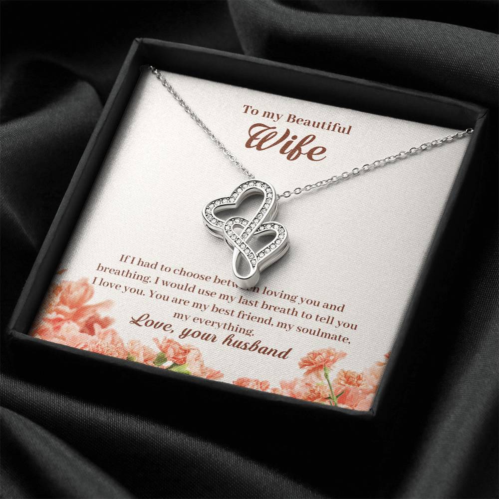 Sample for Joe - Heart-to-heart Necklace 9/30