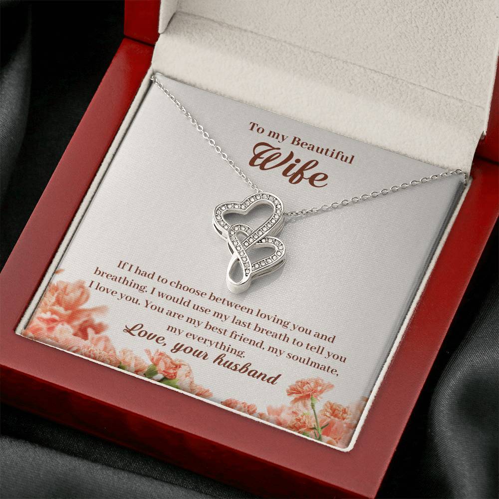 Sample for Joe - Heart-to-heart Necklace 9/30