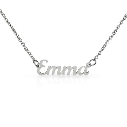 ninemonthsample - Custom name necklace