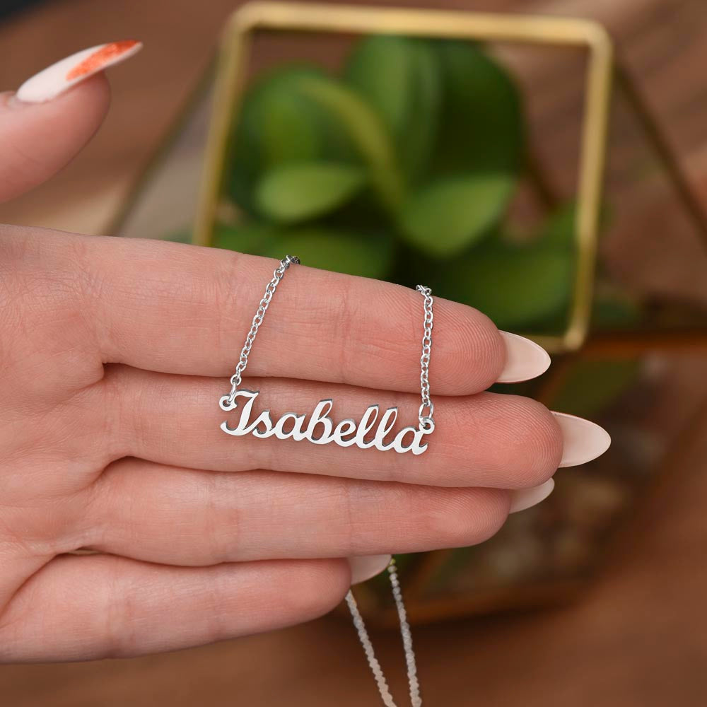 ninemonthsample - Custom name necklace