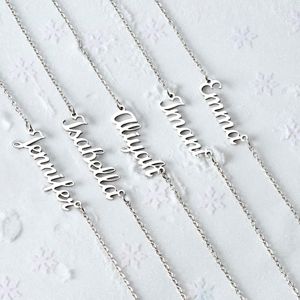 ninemonthsample - Custom name necklace