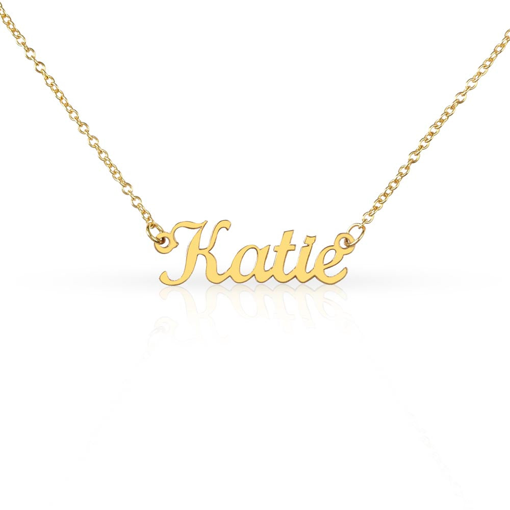 ninemonthsample - Custom name necklace