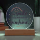 Sample for Joe - Circle Printed Acrylic 9/27