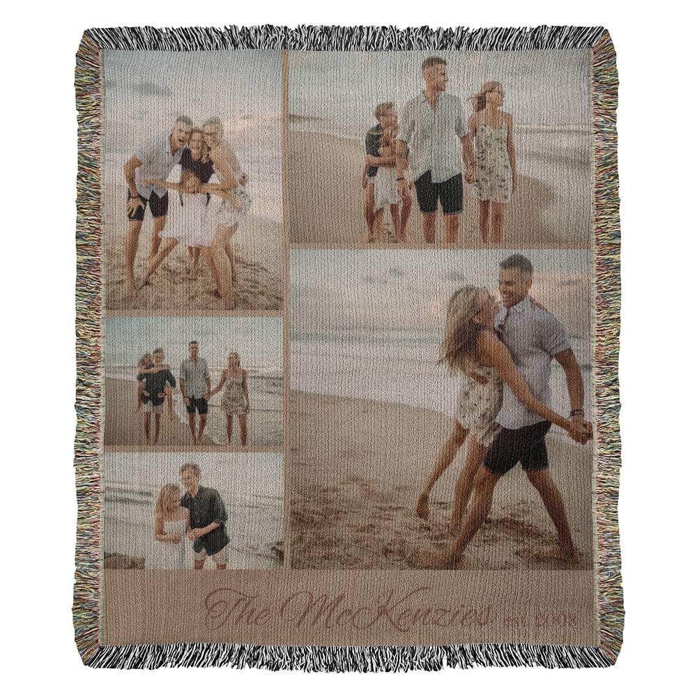 Sample for Ronnie - Woven Blanket (Portrait)