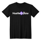 Hustle & Shine Black Tee