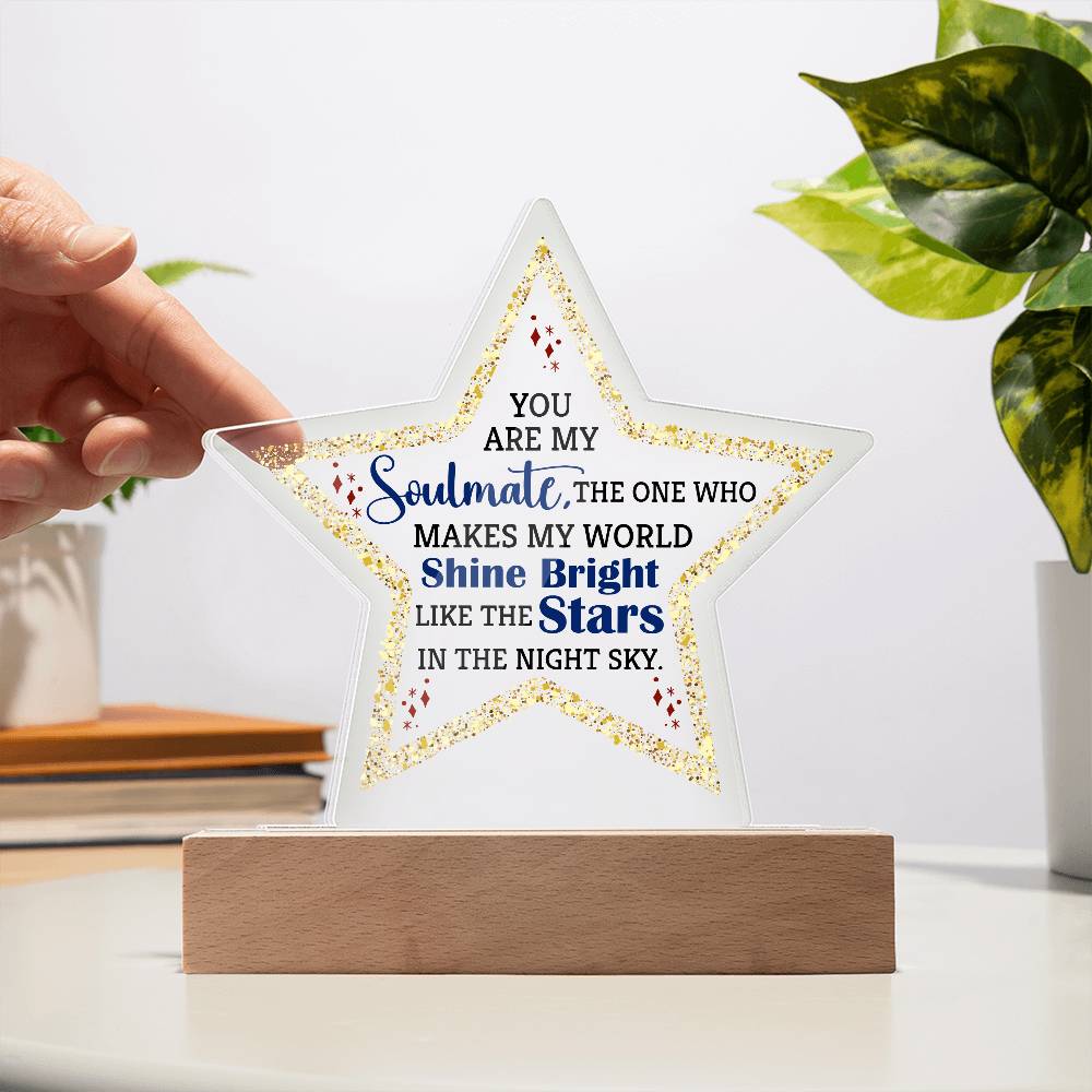 Sample for Joe - Star Printed Acrylic 9/27