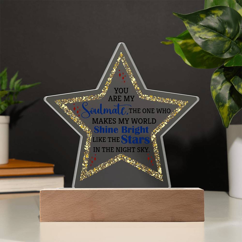 Sample for Joe - Star Printed Acrylic 9/27