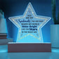 Sample for Joe - Star Printed Acrylic 9/27