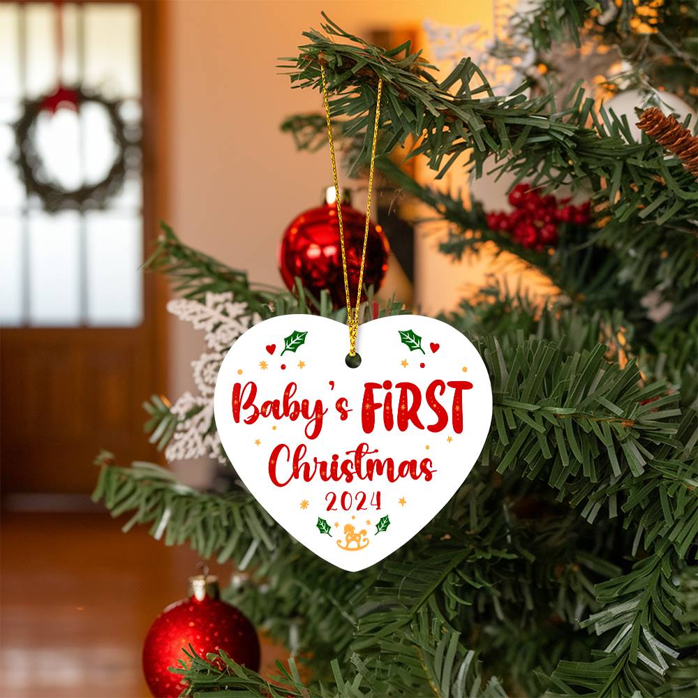 Sample for Joe - Heart Ornament 9/24