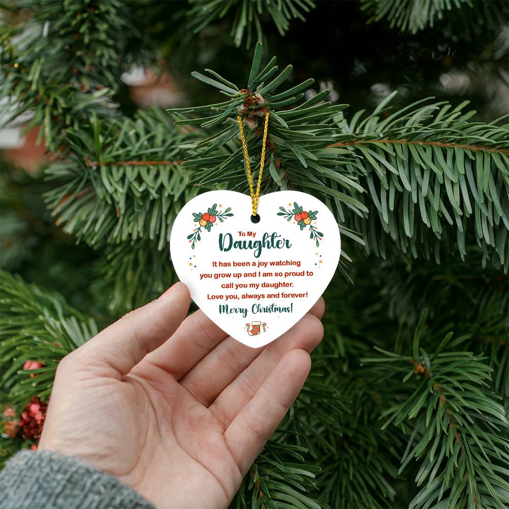 Sample for Reggie - Heart Ornament 9/24