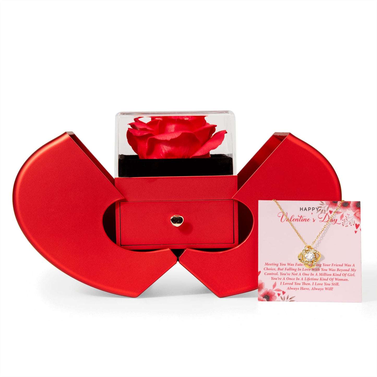 Red rose box - valentines