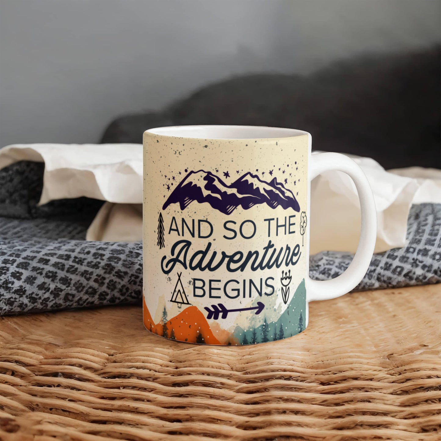 Sample for Joe - White Ceramic Mug 15. oz