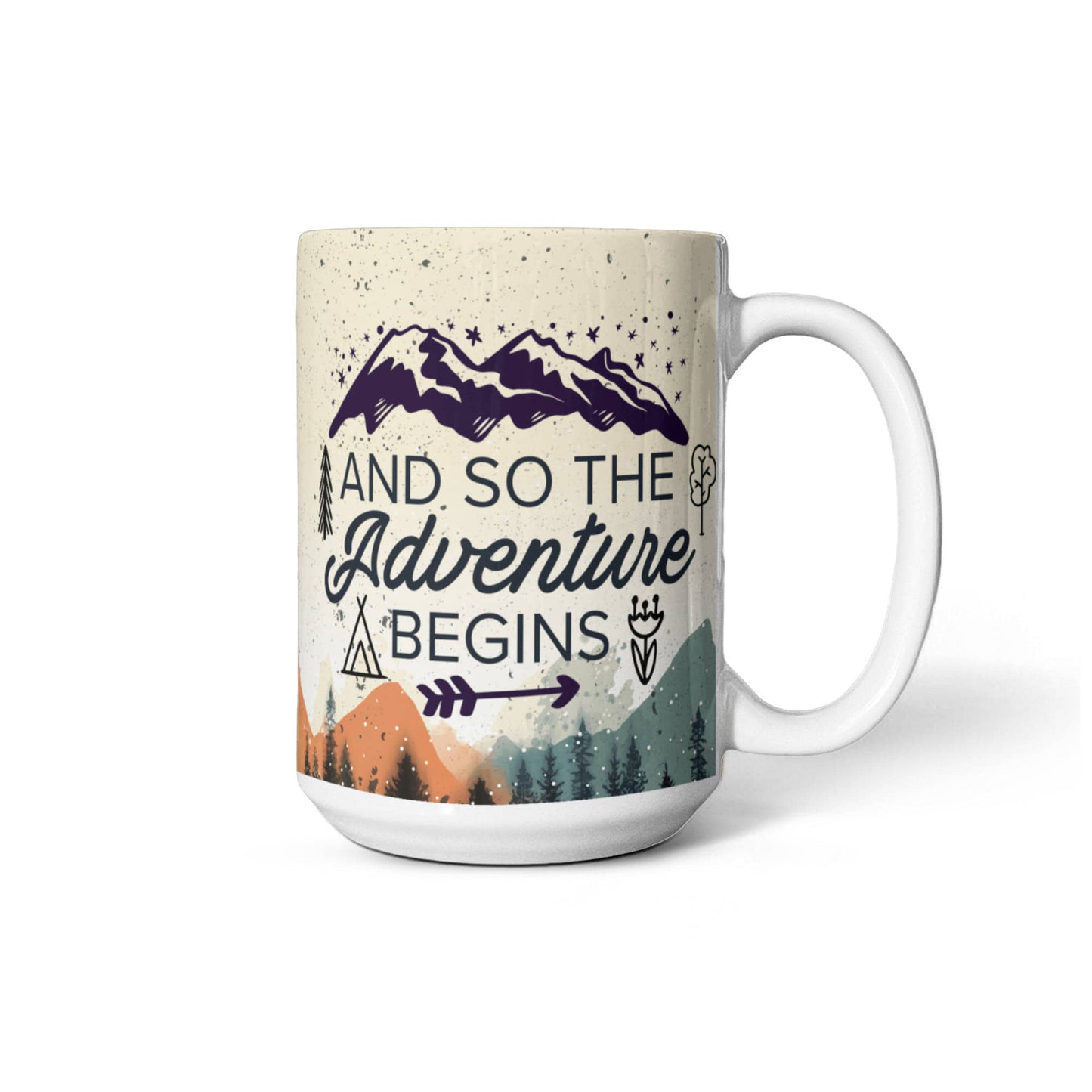 Sample for Joe - White Ceramic Mug 15. oz