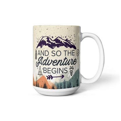 Sample for Joe - White Ceramic Mug 15. oz