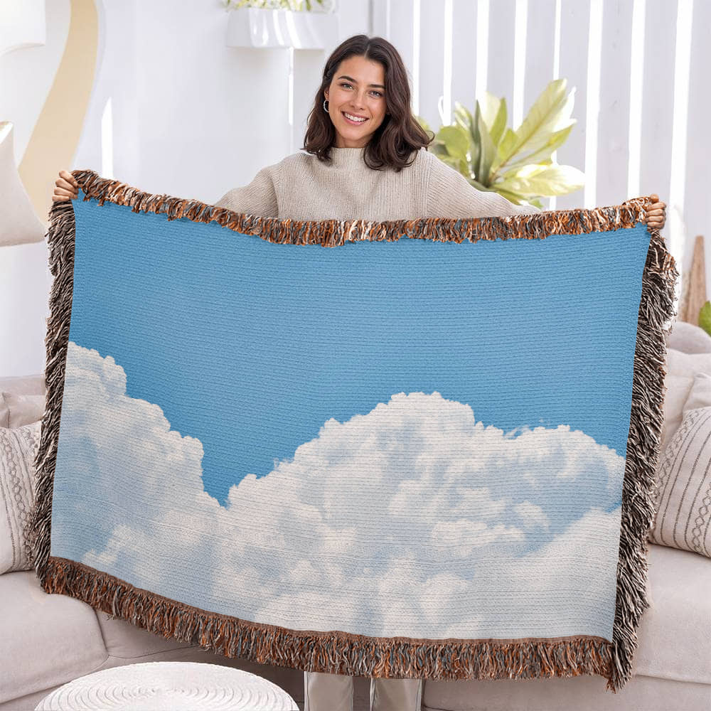 Sample for Joe - Photo Heirloom Woven Blanket 60x80 landscape