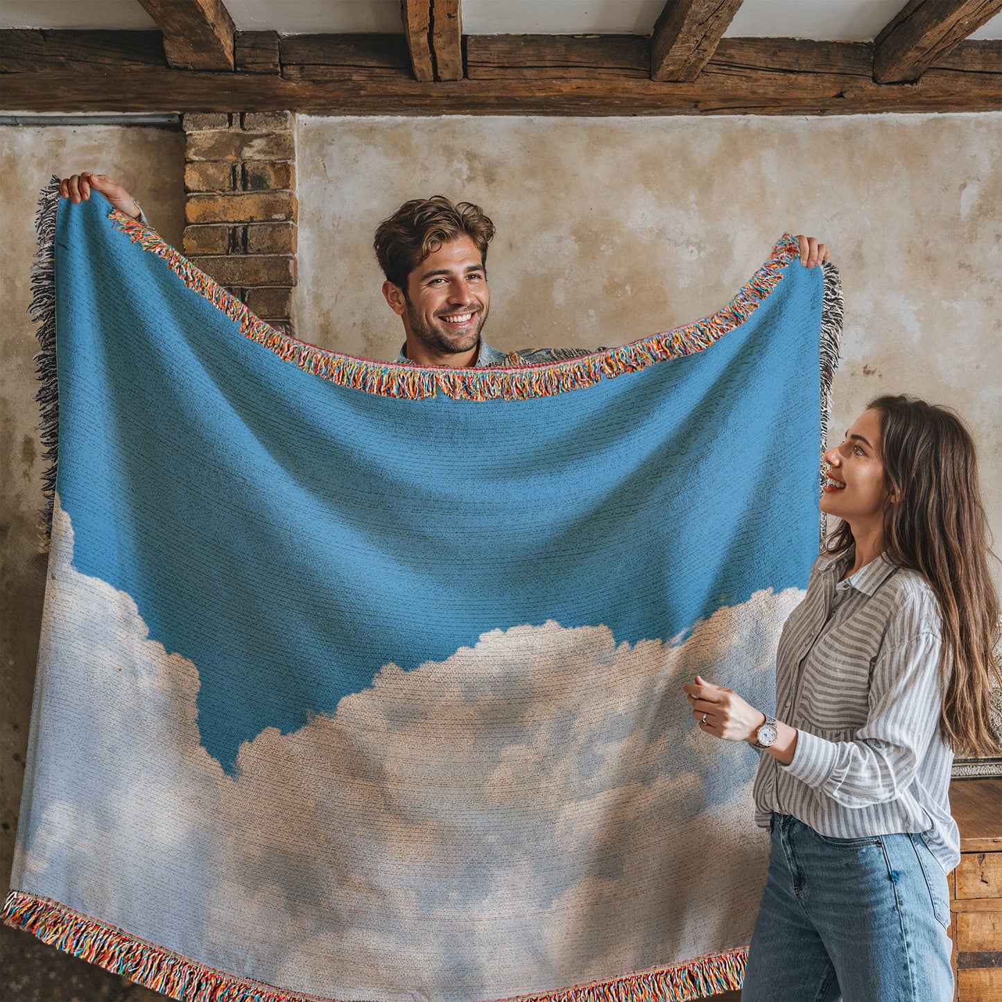 Sample for Joe - Photo Heirloom Woven Blanket 60x80 landscape