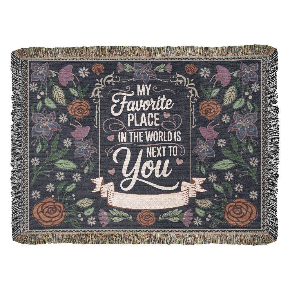 Sample for Joe - Artwork Heirloom Woven Blanket 60x80 landscape