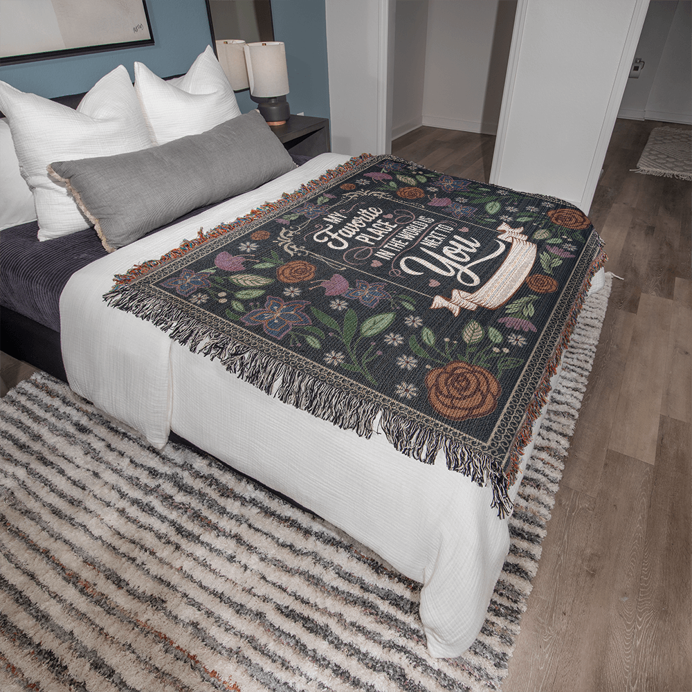 Sample for Joe - Artwork Heirloom Woven Blanket 60x80 landscape