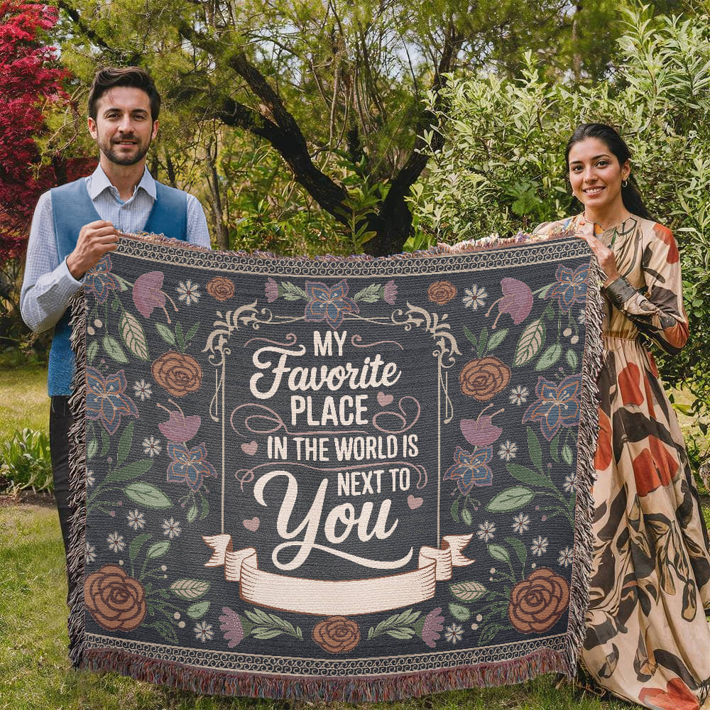 Sample for Joe - Artwork Heirloom Woven Blanket 60x80 landscape