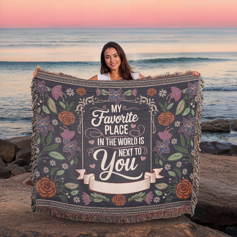 Sample for Joe - Artwork Heirloom Woven Blanket 60x80 landscape