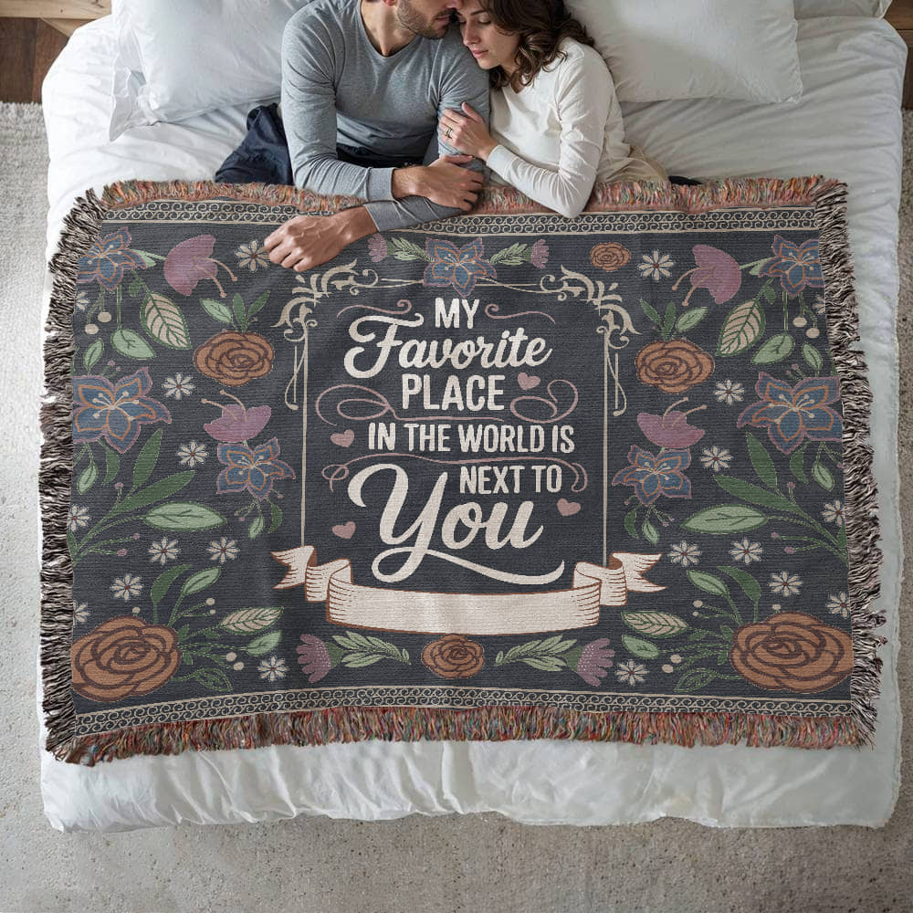 Sample for Joe - Artwork Heirloom Woven Blanket 60x80 landscape