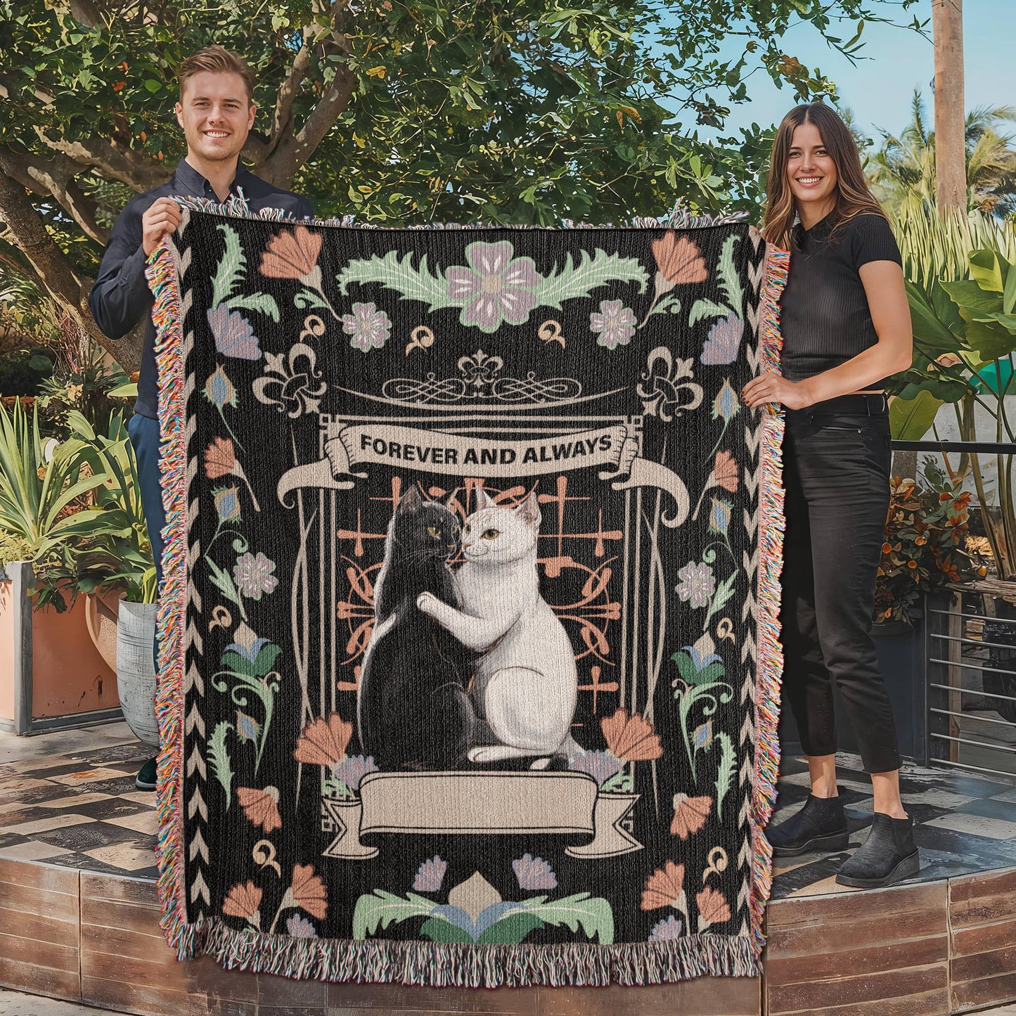 Sample for Joe - Artwork Heirloom Woven Blanket 37x52 portrait