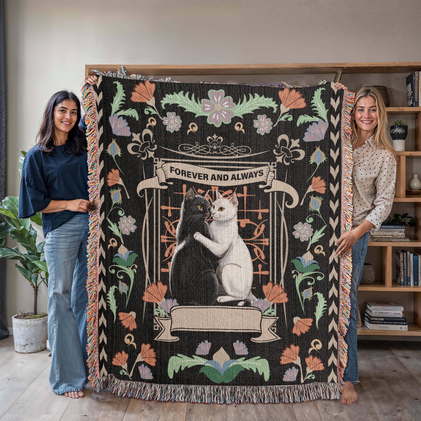 Sample for Joe - Artwork Heirloom Woven Blanket 37x52 portrait