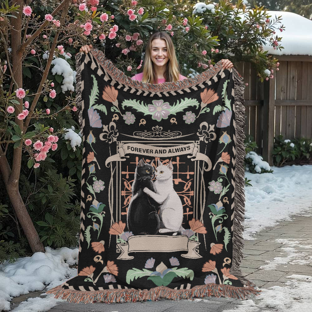 Sample for Joe - Artwork Heirloom Woven Blanket 37x52 portrait
