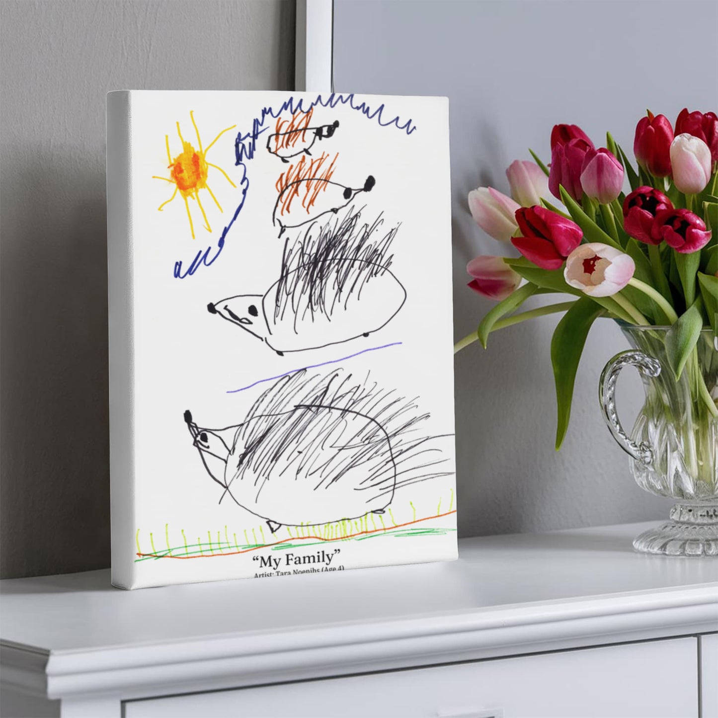 Joe Robert- Father's Day - Canvas