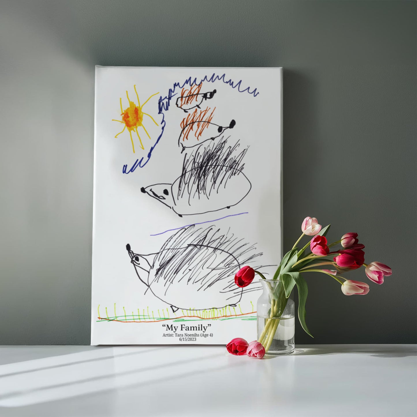 Joe Robert- Father's Day - Canvas