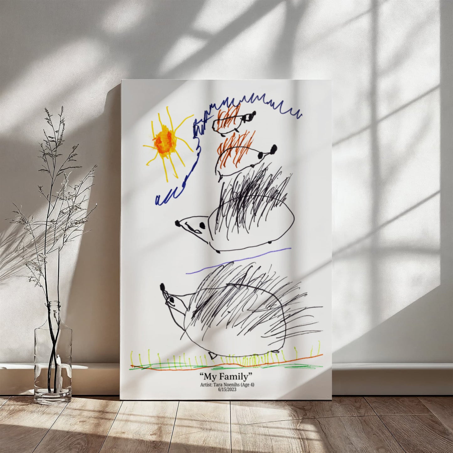 Joe Robert- Father's Day - Canvas