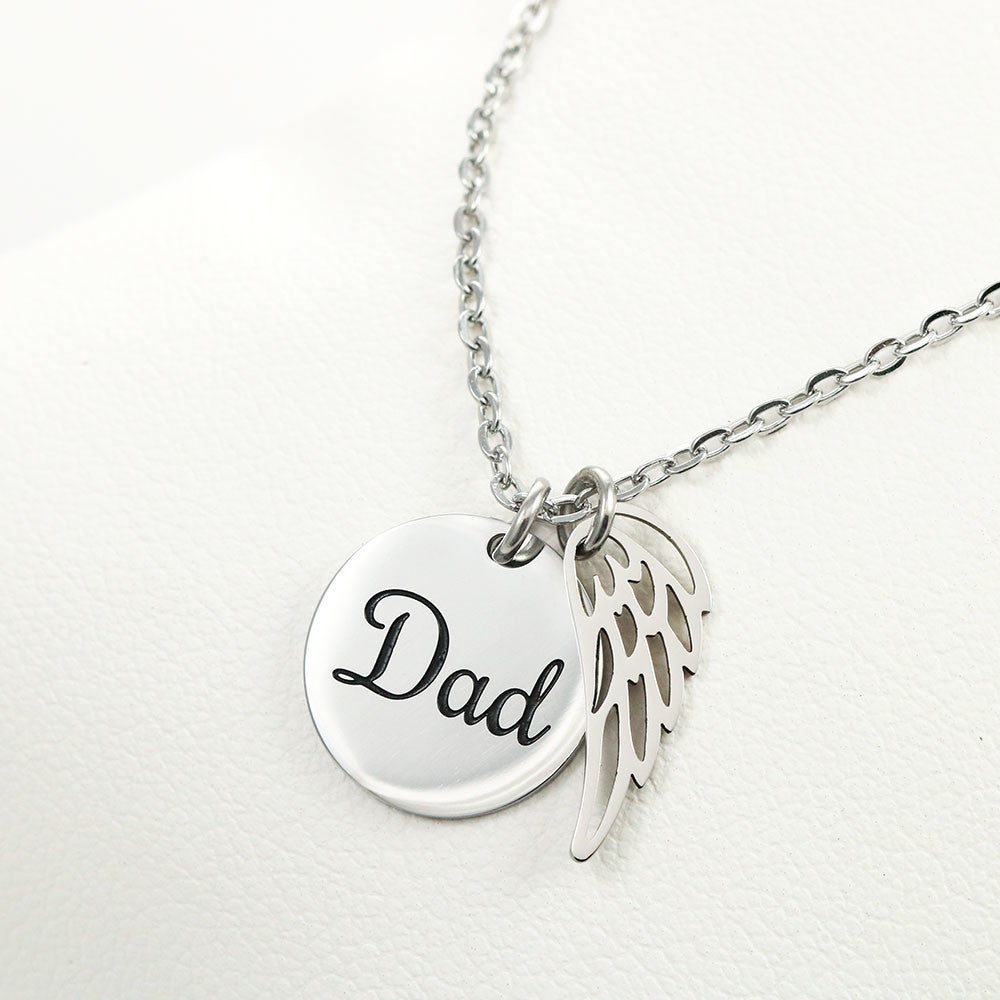 Sample for Joe - Memorial Dad Necklace 9/30