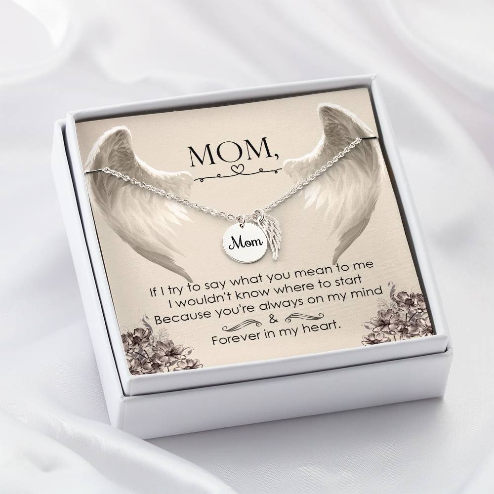 Sample for Joe - Memorial Mom Necklace 9/30